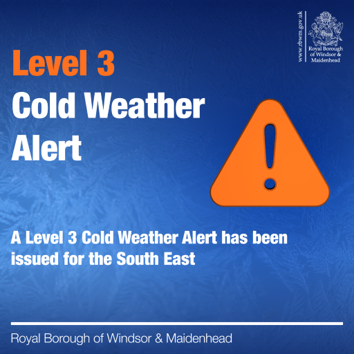 Cold Weather warning for the South East