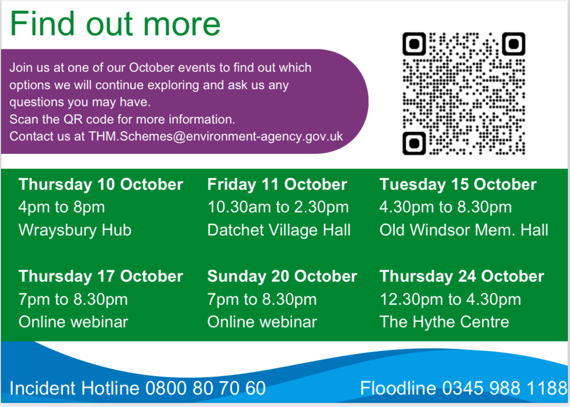 Datchet to Hythe End Flood Improvement Measures Events